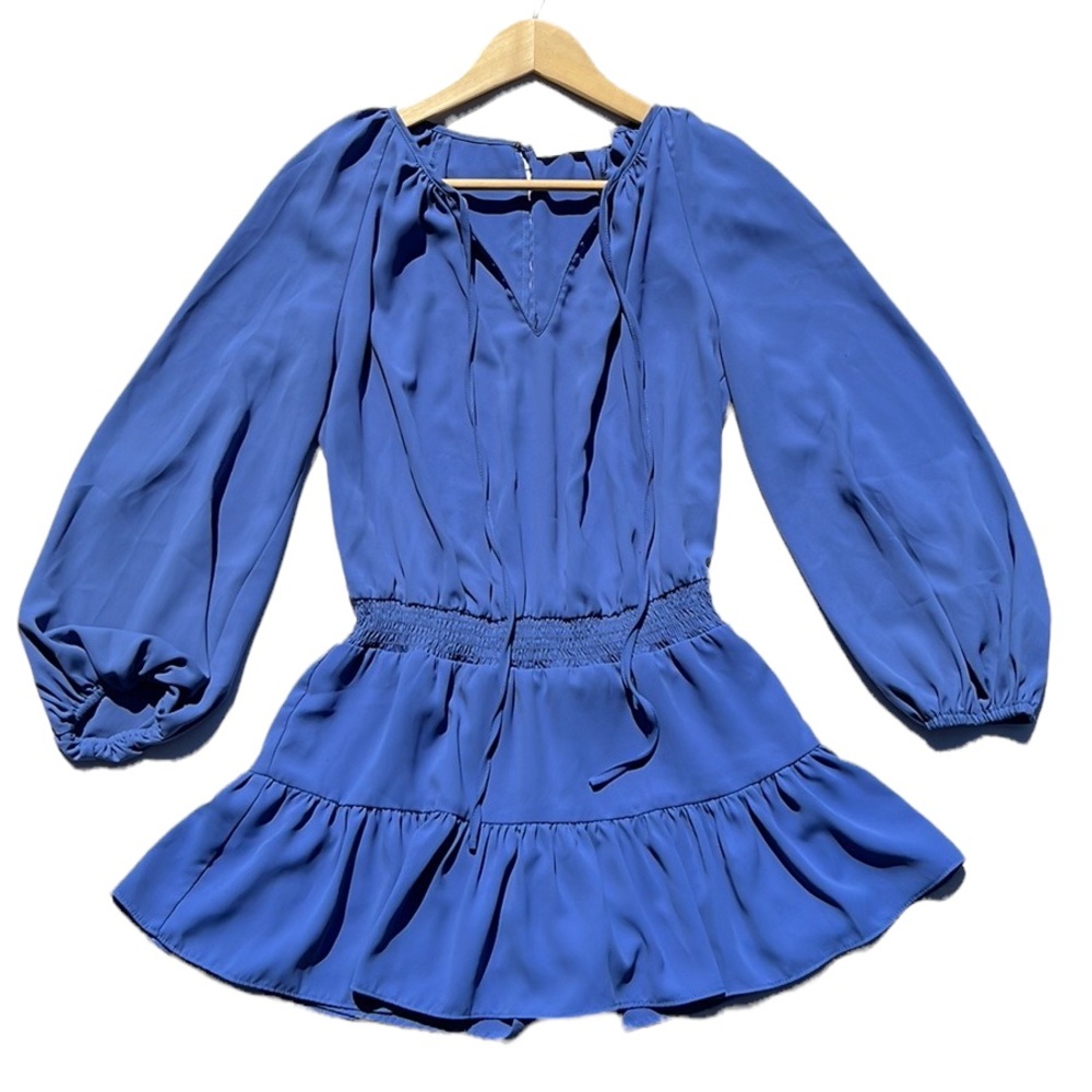 Amanda Uprichard Blue Romper - Picture 2 of 9